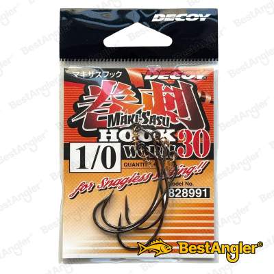 DECOY Worm 30 Makisasu Hook #1/0