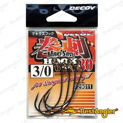 DECOY Worm 30 Makisasu Hook #3/0
